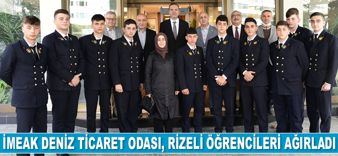 İMEAK Deniz Ticaret Odası, Rizeli öğrencileri ağırladı