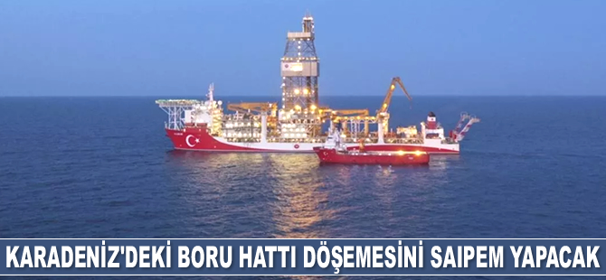 Sakarya Gaz Sahası'ndaki deniz altı boru hattı döşemesini Saipem yapacak
