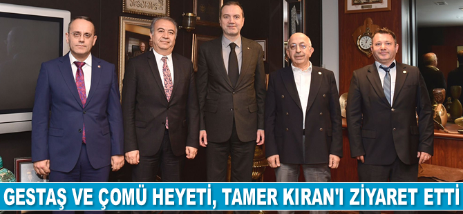GESTAŞ ve ÇOMÜ heyeti, Tamer Kıran’ı ziyaret etti