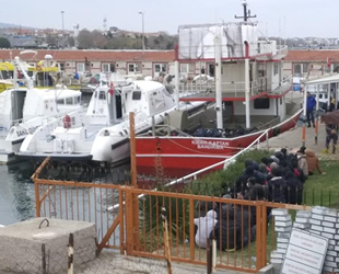 Tekirdağ’da 195 kaçak göçmeni taşıyan 'Kibar Kaptan' isimli tekne çalıntı çıktı