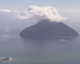 Japonya’da patlayan su altı volkanı deniz yaşamını tehdit ediyor
