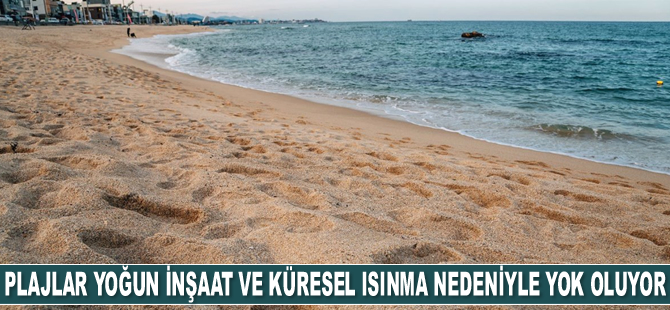 Güney Kore’de plajlar yoğun inşaat ve küresel ısınma nedeniyle yok oluyor