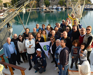 Turmepa gönüllüleri yat turunda buluştu
