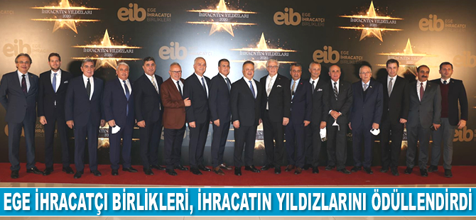 Ege İhracatçı Birlikleri, ihracatın yıldızlarını ödüllendirdi