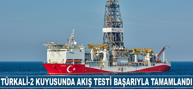 Türkali-2 kuyusunda akış testi başarıyla tamamlandı