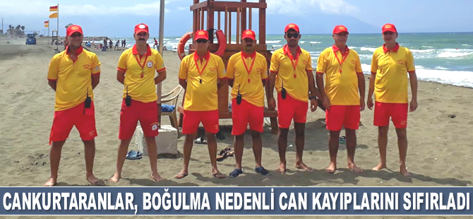 Hatay’da cankurtaranlar, boğulma nedenli can kayıplarını sıfırladı
