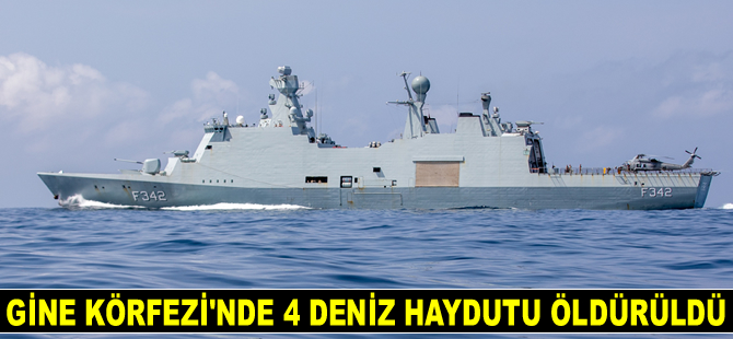 Gine Körfezi'nde 4 deniz haydutu öldürüldü