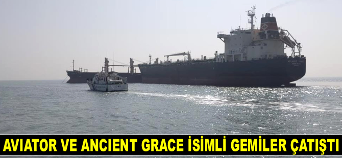 Hindistan’da Aviator ve Ancient Grace isimli gemiler çatıştı
