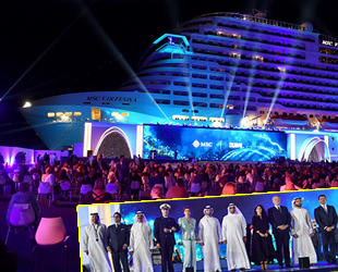 MSC Cruises’un yeni gemisi MSC Virtuosa’nın isimlendirilme töreni, Dubai'de yapıldı