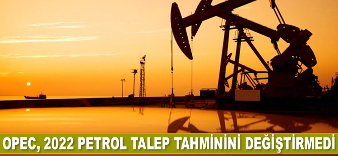 OPEC, 2022 petrol talep tahminini değiştirmedi