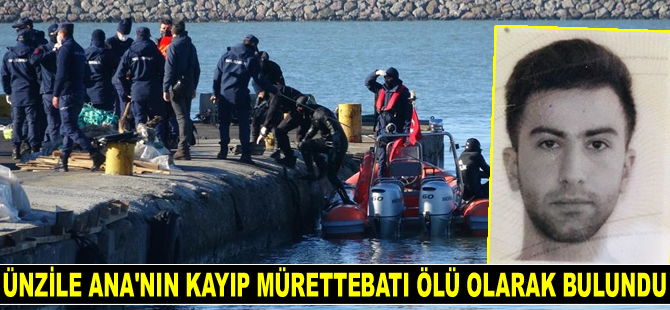 Ünzile Ana gemisinin kayıp mürettebatı ölü olarak bulundu