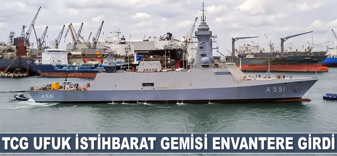 TCG UFUK İstihbarat Gemisi, Deniz Kuvvetleri Komutanlığı’na teslim edildi