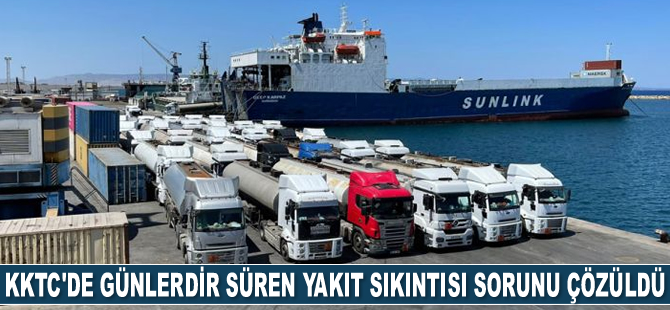KKTC’de günlerdir süren yakıt sıkıntısı sorunu çözüldü