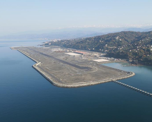 Rize-Artvin Havalimanı'nda çalışmalar sürüyor