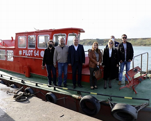 SNÜ’ye hibe edilen Pilot 64 isimli bot, suya indirildi