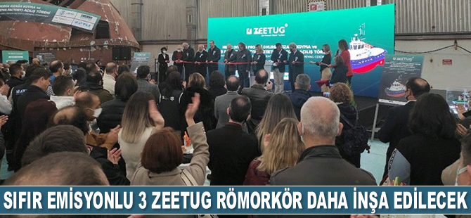 Sıfır emisyonlu 3 adet ZEETUG römorkör daha inşa edilecek
