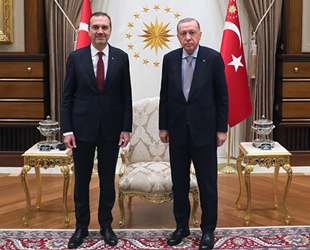 Cumhurbaşkanı Erdoğan, Tamer Kıran ile görüştü