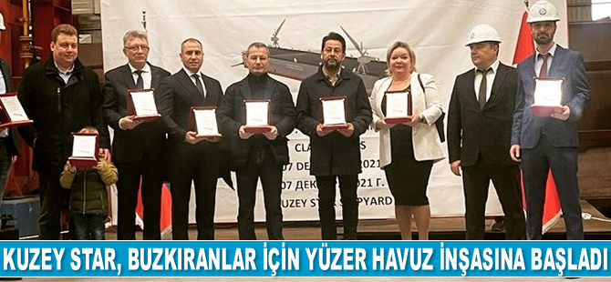Kuzey Star Tersanesi, nükleer buzkıranlar için yüzer havuz inşasına başladı