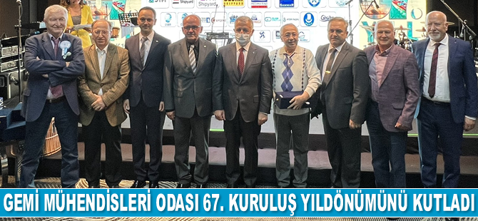 TMMOB Gemi Mühendisleri Odası 67. kuruluş yıldönümünü kutladı