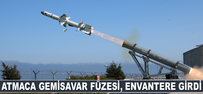 ATMACA Gemisavar Füzesi, Deniz Kuvvetleri Komutanlığı’na teslim edildi