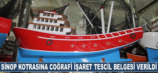 Sinop kotrasına coğrafi işaret tescil belgesi verildi