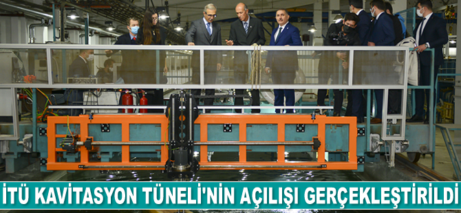 Türk Loydu kontrollerinde inşa edilen İTÜ Kavitasyon Tüneli’nin açılışı gerçekleştirildi