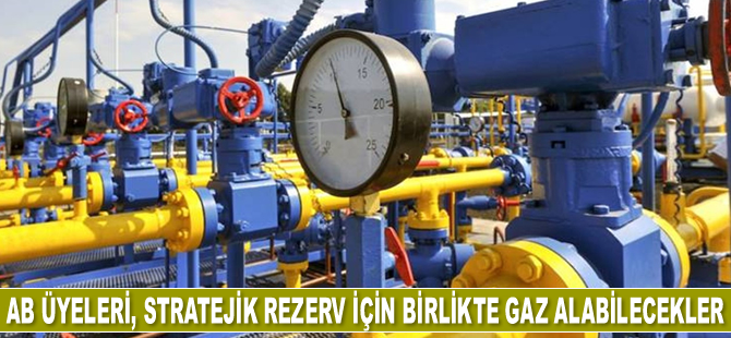 AB üyeleri, stratejik rezervler için birlikte gaz alabilecekler