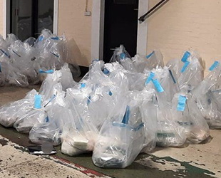 Sheerness Limanı'nda 1.2 ton uyuşturucu ele geçirildi