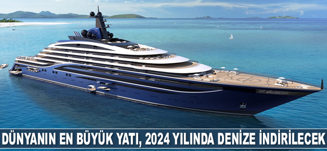 Dünyanın en büyük yatı Somnio, 2024 yılında denize indirilecek