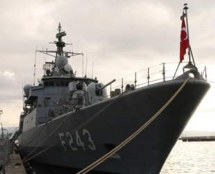 TCG Yıldırım, yeni yılı görev başında karşıladı