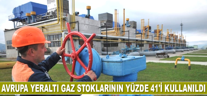 Gazprom: Avrupa yeraltı gaz stoklarının yüzde 41’i kullanıldı