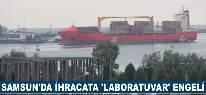 Samsun Limanı’nda analiz laboratuvarı olmadığı için sevkiyatlar aksıyor