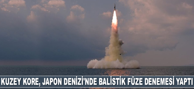 Kuzey Kore, Japon Denizi'nde balistik füze denemesi gerçekleştirdi