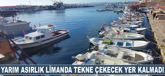 Süleymanpaşa Balıkçı Limanı’nda tekne çekecek yer kalmadı