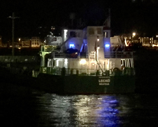 LECKO isimli gemi, İstanbul Boğazı’nda arızalandı