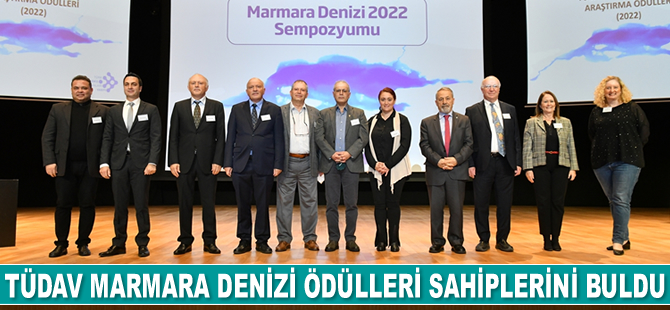 TÜDAV Marmara Denizi Ödülleri sahiplerini buldu