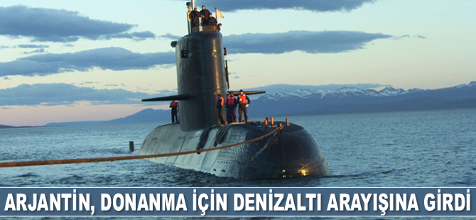 Arjantin, Donanma için denizaltı arayışına girdi