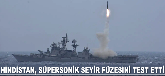 Hindistan, süpersonik Brahmos seyir füzesini test etti