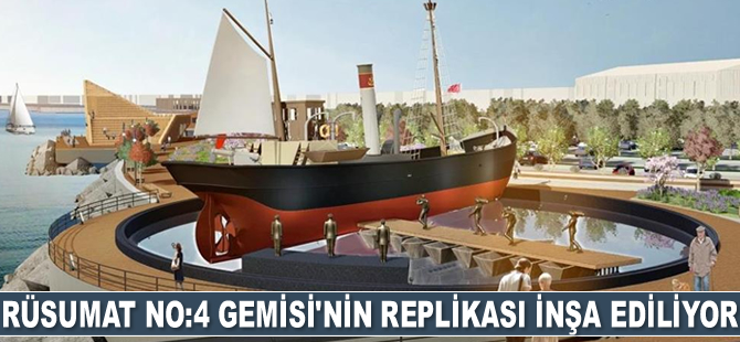 Rüsumat No:4 Gemisi’nin replikası inşa ediliyor