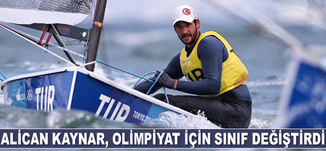 Milli yelkenci Alican Kaynar, Olimpiyat için sınıf değiştirdi