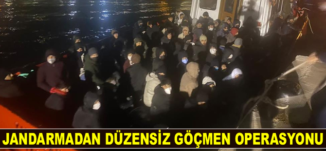 Urla ve Çeşme'de 492 düzensiz göçmen kurtarıldı