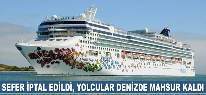 Norwegian Gem gemisinin Karayip seferi iptal edildi, yolcular denizde mahsur kaldı