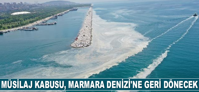 Müsilaj kabusu, Marmara Denizi’ne geri dönecek