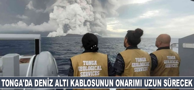 Tonga'da deniz altı kablosunun onarımı uzun sürecek