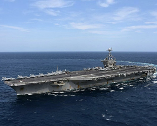 ABD uçak gemisi görev grubu, tatbikat için Akdeniz'de NATO komutasına giriyor