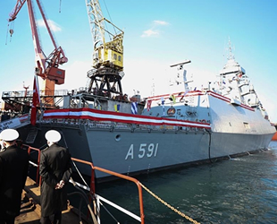 Türkiye’nin ilk istihbarat gemisi TCG Ufuk, dünya basınında geniş yer buldu