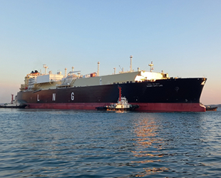 Nijerya'dan yola çıkan LNG gemisi, Türkiye'ye geldi