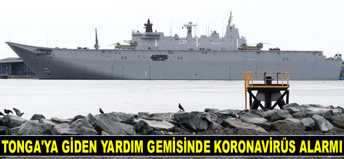 Tonga’ya giden yardım gemisinde 23 COVID-19 vakası tespit edildi
