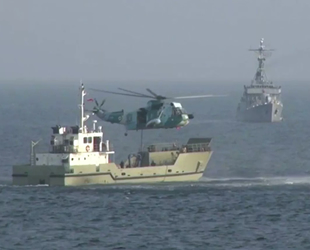 Rus ve Çin savaş gemileri, Umman Denizi’nde ortak tatbikat gerçekleştirdi