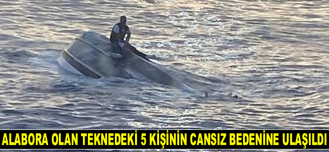 Florida’da alabora olan teknedeki 5 kişinin cansız bedenine ulaşıldı
